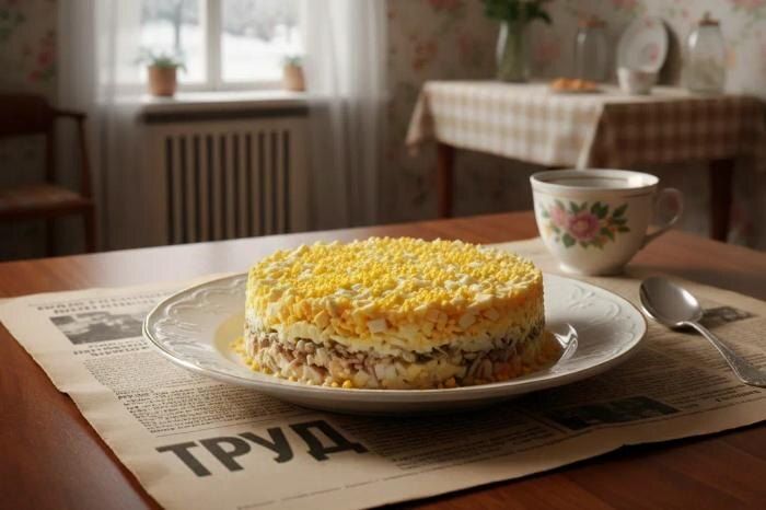 возвращаем кулинарную классику: как приготовить легендарный салат мимоза